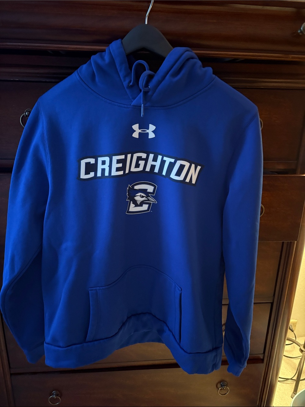 Under Armour Royal Blue Creighton University Pullover Hoodie